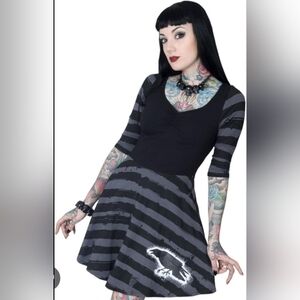 🌸2 For 10$-Nevermore skater dress
